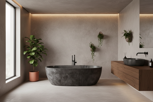 // XX CONCRETE BATH