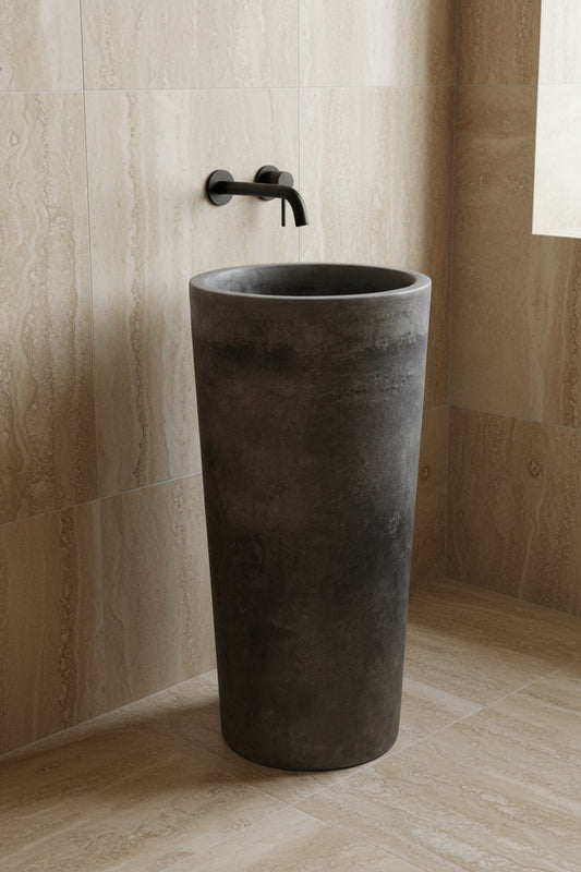 VALLEE // ii CYLINDER PEDESTAL BASIN