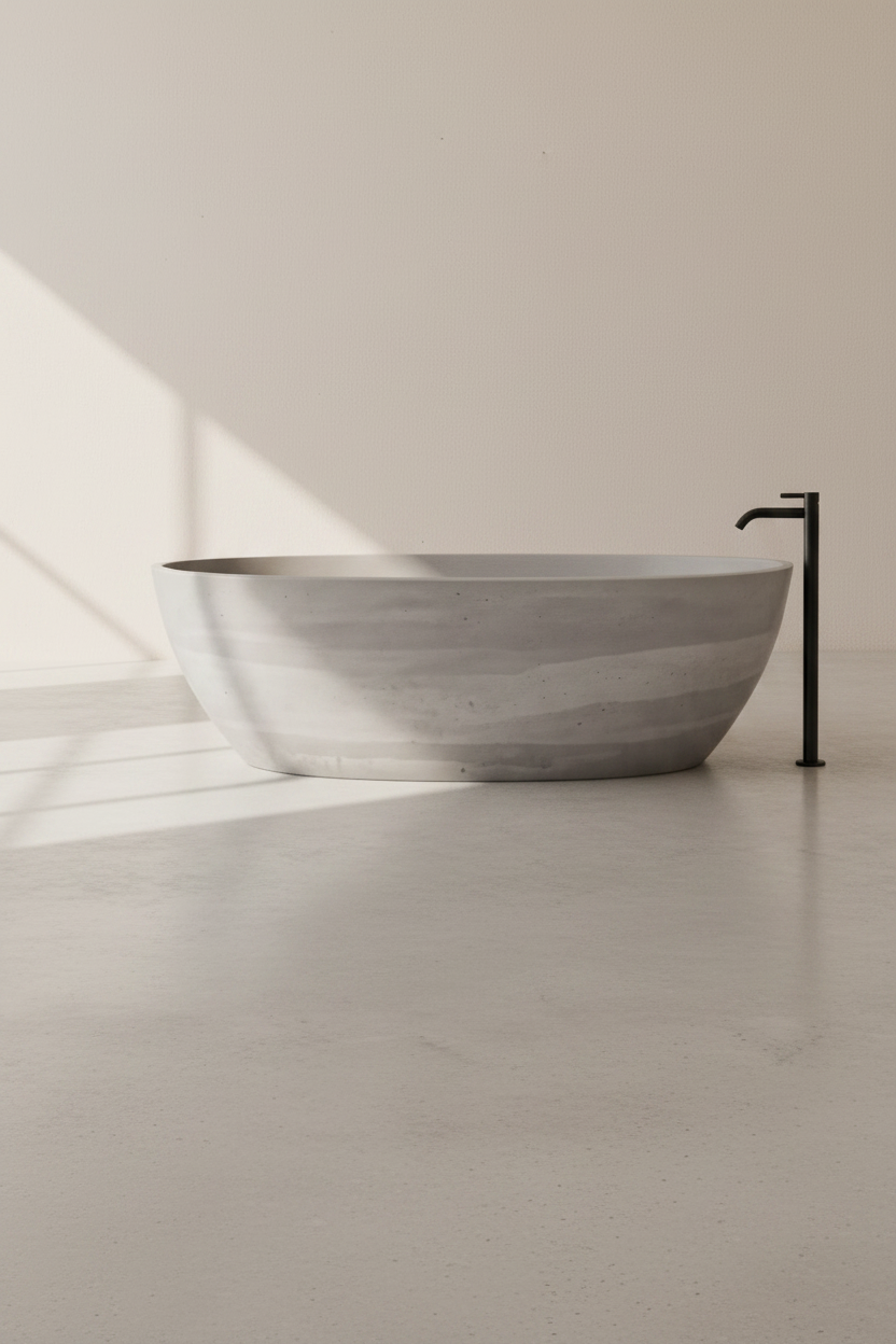 Bath - Microcement Rocco Scene